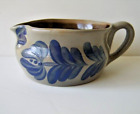 C. 1993 Beaumont Bros Pottery Salt Glaze Stoneware Low Pitcher / Handled Bowl