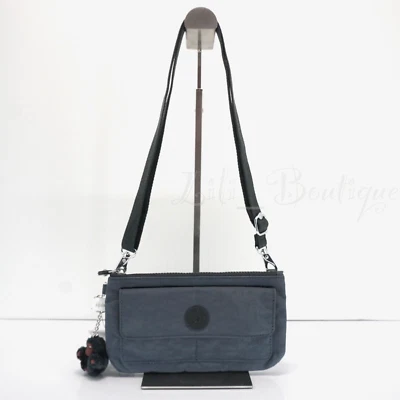 Kipling Lane 2 en 1 Cartera Bandolera Mini Bolso Poliamida KI9056 Gris Nocturno 64 Foto 1 de 4