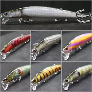 Jerkbait Fishing Lure wLure 4 3/4 inch Shallow Water Lifelike for Bass HM616 - Picture 1 of 81