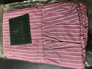 Ralph Lauren King Pillowcases Brittany Purple Stripe New - Picture 1 of 7