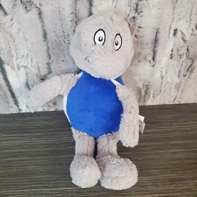 Dr. Seuss Yertle The Turtle 11" Aurora Plush Stuffed Character Animal Blue Shell - image 1 of 4