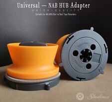 🏆2X Universal NAB HUB Adapters reel tape for REVOX A36 B36 C36 D36 E36 F36 G36