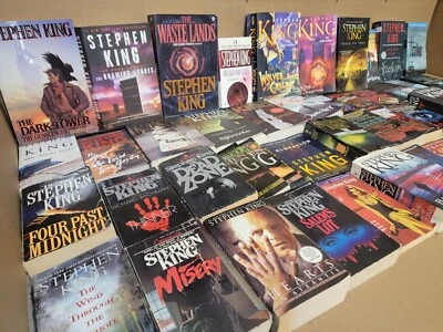 Lot of 5 Stephen King Paperback Horror Bachman Straub Dark Tower SET RANDOM*MIX Foto 1 de 4