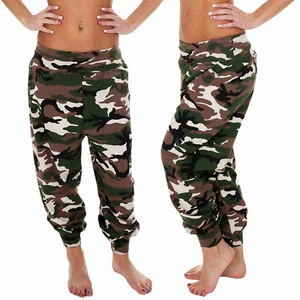 Women's Ladies Ali Baba Harem Trousers Long Pants Yoga Baggy Leggings Plus Size - Picture 1 of 3