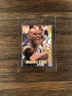 1995-96 Topps Gallery The Expressionists Rare Insert Shaquille O'Neal #EX10 🔥 - Image 1 of 2