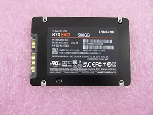 Samsung 870 EVO Series MZ-77E500 500GB Internal 2.5" SATA SSD (MZ7L3500HBLU) - Picture 1 of 3