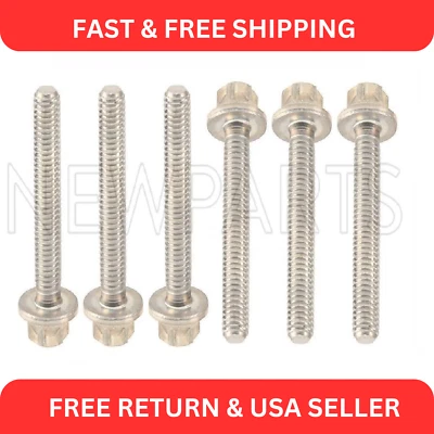 适用于 6 件套自动跨油盘铝拉伸螺栓 6x40 毫米适用于 W166 W205 W218 — 第 1/2 张图片