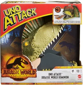  Uno Attack Jurassic World Domination Kartenspiel für Kinder & Familie N - Bild 1 von 6