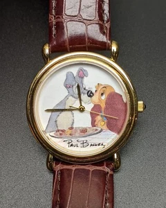 RAR Lady and the Tramp Disney Künstler Paul Banwer Armbanduhr Sammlerstück Kunst - Bild 1 von 24