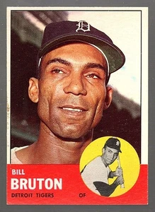 MLB 1963 Topps 437 Bill Bruton Detroit Tigers EX-MT - Bild 1 von 2