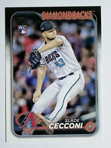 2024 Topps #649 Slade Cecconi RC - Picture 1 of 2