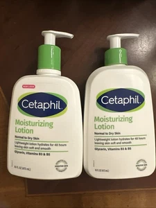 (3) Cetaphil Moisturizing Lotion 16 oz NORMAL TO DRY SKIN FRE SHIPPING B - Picture 1 of 2