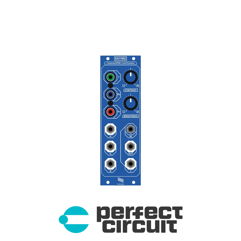 Syntonie Entrée Component to RGB Video Modular EURORACK NEW PERFECT CIRCUIT - Image 1 of 1