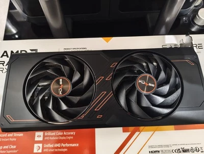 Sapphire Radeon RX 7800 XT PULSE 16GB Graphics Card Used item boxed - Image 1 of 3