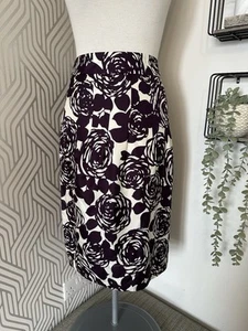 Boden silk purple skirt size 16 new - Picture 1 of 6