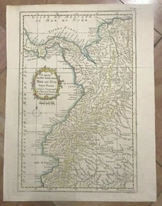 COLOMBIA PANAMA ECUADOR VENEZUELA 1780 ALEXANDER ROBERTSON NICE ANTIQUE MAP - Picture 1 of 6