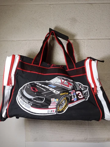 Vintage Dale Earnhardt #3 Duffel Bag NASCAR Mr. Goodwrench Service GM Intimidato Cover