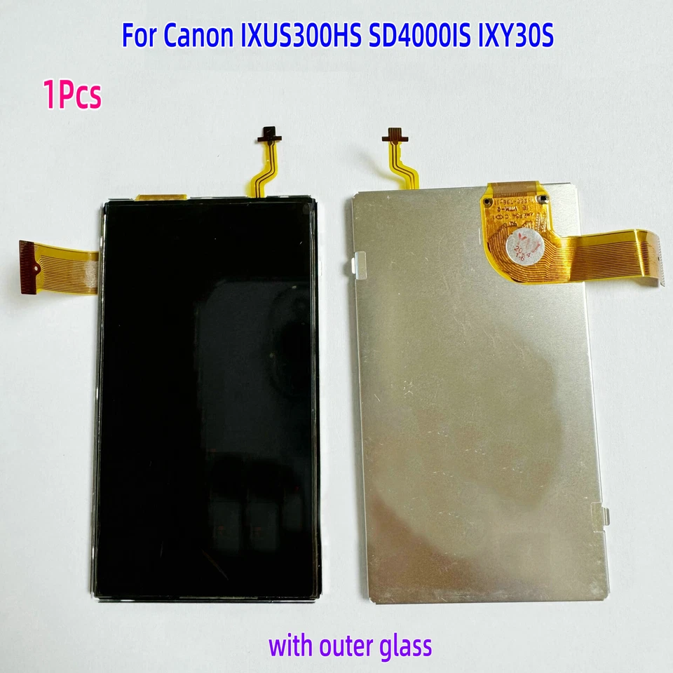 Panel de monitor de pantalla LCD de cámara para Canon IXUS300HS SD4000IS IXY30S pieza Foto 1 de 1