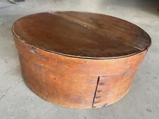Antique Large 19” Primitive Bent Wood Shaker Pantry Box