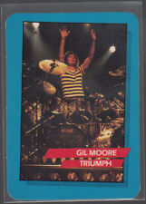 1985 AGI Rock Star Concert Cards 1st Series #104 TRIUMPH GIL MOORE