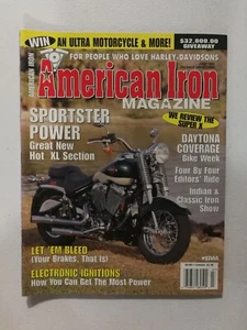 Revista de motocicletas American Iron Harley-Davidson julio de 1999 - Imagen 1 de 2
