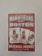 Boston Red Sox Baseball Heroes Original Hero Deck Playing Cards Fan Gift MLB