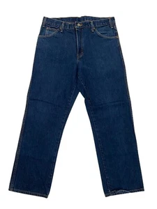 Dickies Jeans Blue Regular Fit Mens Size 34x30 Excellent Conditionđź‘– - Picture 1 of 11