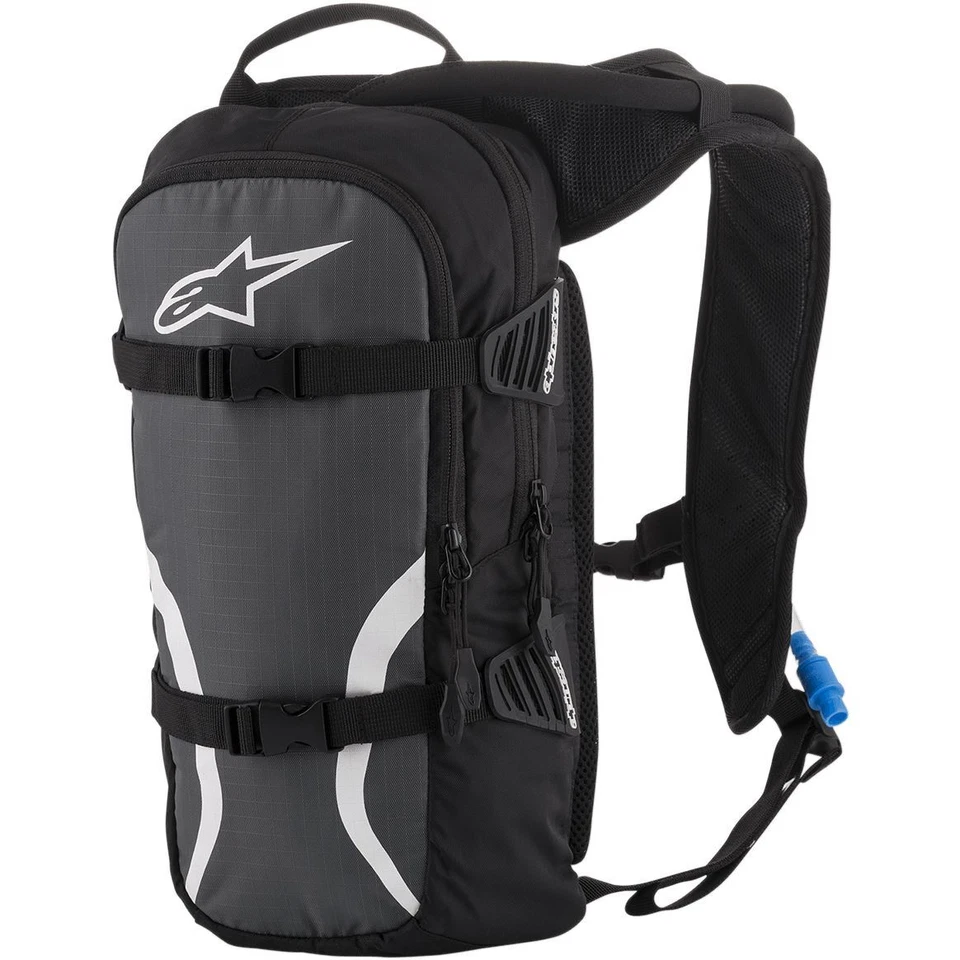 Alpinestars 2025 Iguana Hydration Backpack Bag Black White MX ATV Quad - Image 1 of 1