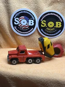 Lesney Matchbox 1976 Cement Truck No 19 Red Diecast NM Condition - Picture 1 of 9