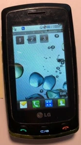 LG LG700 Black (Unknown Carrier) Fast Ship Very Good Used Vintage Touch - Picture 1 of 2