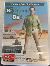 Breaking Bad : Season 1 (DVD, 3-Disc Set) Series - REGION 4 AUSTRALIA