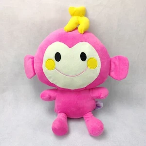 Chi Chai Monchan 18” Plush Sanrio Fiesta Pink Monkey Stuffed Animal 2015 - Picture 1 of 7