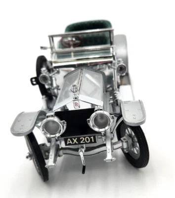 1907 ROLLS ROYCE Silver Ghost 1986  Franklin Mint  Die Cast Model - Image 1 of 4