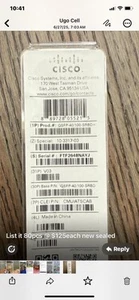 Cisco QSFP-40/100-SRBD Transceiver Module( New In Box) - Afbeelding 1 van 1