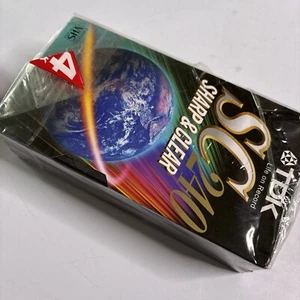 TDK Blank VHS Tapes 2 Pack SC240 *New Sealed* - Picture 1 of 7