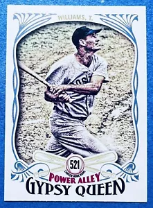 2016 Topps Gypsy Queen Power Alley #PA2 Ted Williams Boston Red Sox ⚾️ NM+ - Bild 1 von 3
