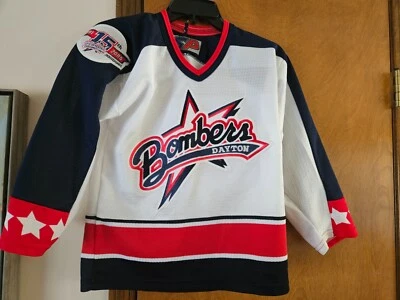 Camiseta Bombers Dayton Crain 4 meninos tamanho P/M Canadá em bom estado - Imagem 1 de 4
