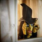 Halloween Hexe Peeper Fenster Maske Scary Voyeur Fensterdekoration Party Dekor