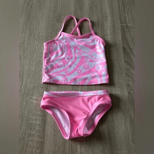 NWOT  WONDER NATION Size: 2T” Pink Floral Swirl Swimsuit - Picture 1 of 4