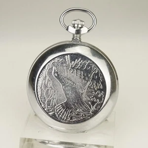 ¡FUNCIONANDO! Raro Reloj Bolsillo SEKONDA Para Hombre Sin Fusible Sin Dúplex Sin Repetidor Molnija - Imagen 1 de 6