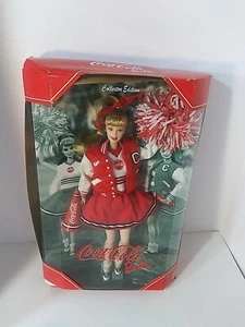Barbie Coca Cola Cheerleader Collector Edition Mattel Package Damage - Picture 1 of 6