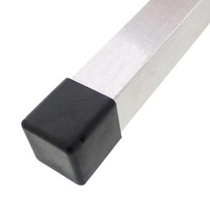 Rubber Furniture Feet Tips for Table & Chair Legs Square Stoppers Ferrules 16mm - Picture 1 of 8