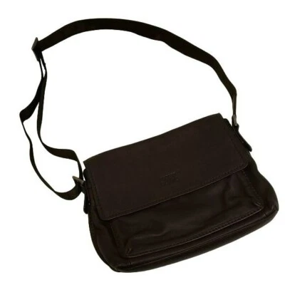 Mont Blanc Mensajero Bandolera Bolso de Hombro Cartera Bolso para Laptop Cuero Unisex Foto 1 de 4