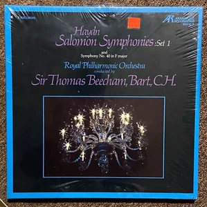 HAYDN - SALOMON SYMPHONIES 3 LP BOX SET NEW SEALED BEECHAM - Imagen 1 de 5