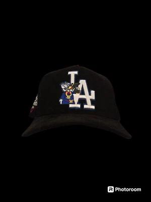 Baseball Cap LA Hat Snapback Adjustable Los Angeles Califonia All Suede - Image 1 of 2