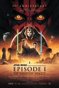 Star Wars: The Phantom Menace Timed Edition Reg Screen Print by Matt Ferguson - Afbeelding 1 van 2