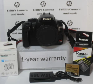 1yrWarranty Canon EOS Rebel XTi Digital SLR Camera 10.1mp Body + EVERYTHING! - Picture 1 of 24