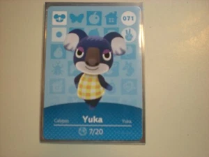 YUKA ANIMAL CROSSING SERIES 1 CARD MINT 071 ~ NINTENDO SWITCH - Picture 1 of 1