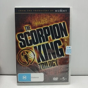 The Scorpion King Trilogy DVD - 1, 2 3 (Region 4,2012) Sealed - Picture 1 of 3