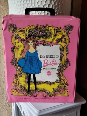 Alter  "Mod Ära" Barbie Koffer Mattel 1968  Barbie Doll Case Vintage Trunk #1002 - Bild 1 von 4